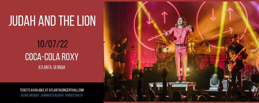 Judah and The Lion at Coca-Cola Roxy tickets Judah and The Lion at Coca-Cola Roxy