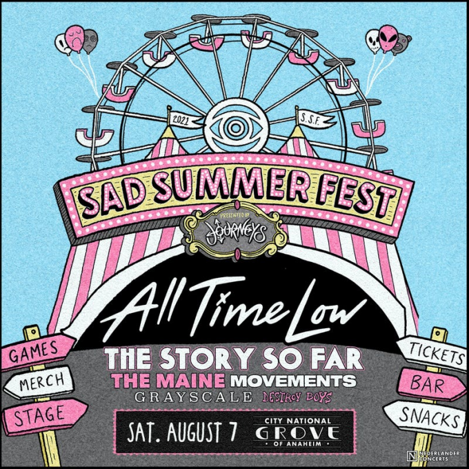 Sad Summer Festival: Waterparks, Neck Deep & Mayday Parade at Coca-Cola Roxy