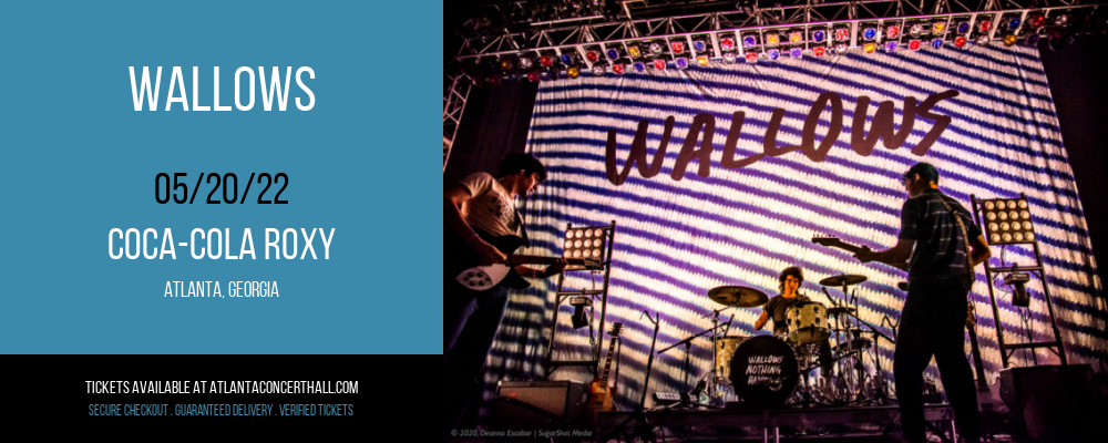 Wallows at Coca-Cola Roxy tickets Wallows at Coca-Cola Roxy