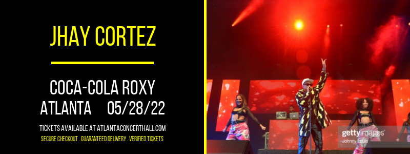 Jhay Cortez at Coca-Cola Roxy tickets Jhay Cortez at Coca-Cola Roxy
