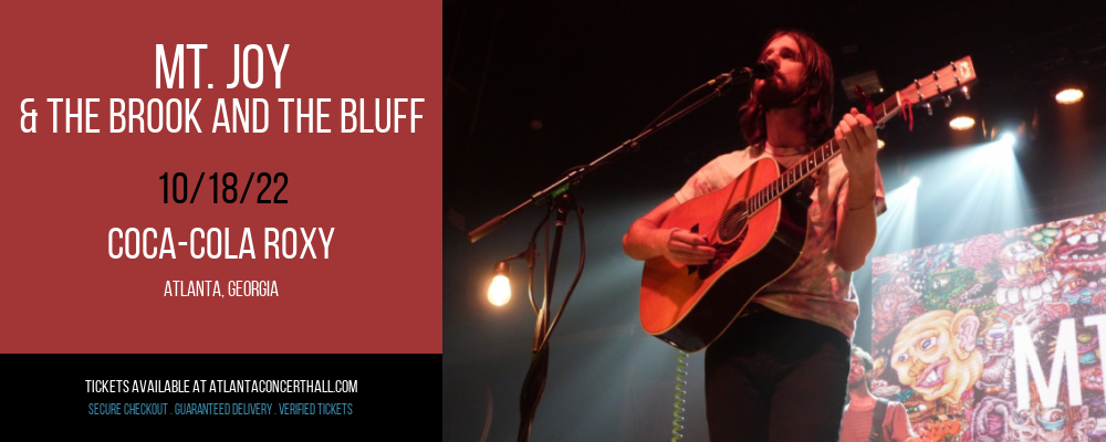 Mt. Joy & The Brook and The Bluff at Coca-Cola Roxy tickets Mt. Joy & The Brook and The Bluff at Coca-Cola Roxy
