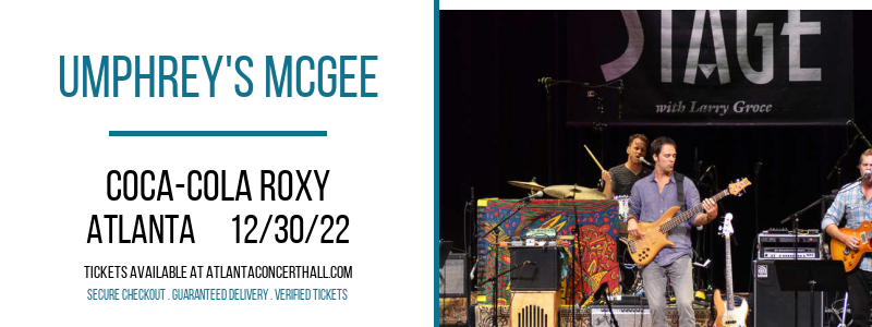 Umphrey's McGee at Coca-Cola Roxy tickets Umphrey's McGee at Coca-Cola Roxy