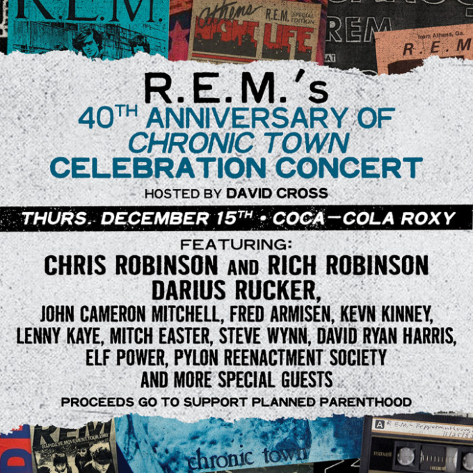 Rem's 40th Anniversary of Chronic Town Celebration Concert at Coca-Cola Roxy