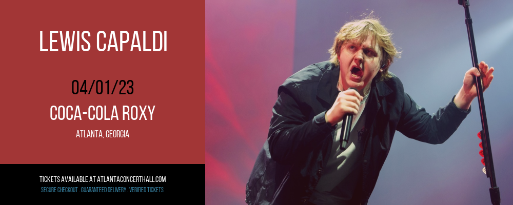 Lewis Capaldi at Coca-Cola Roxy