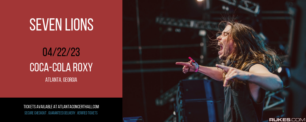 Seven Lions at Coca-Cola Roxy tickets Seven Lions at Coca-Cola Roxy