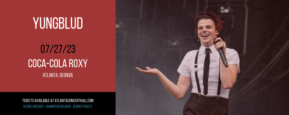 Yungblud at Coca-Cola Roxy tickets Yungblud at Coca-Cola Roxy