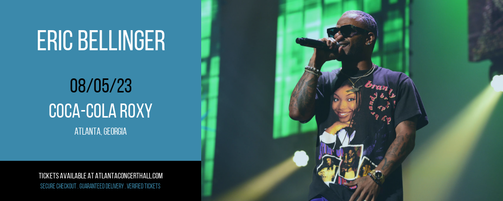 Eric Bellinger at Coca-Cola Roxy tickets Eric Bellinger at Coca-Cola Roxy