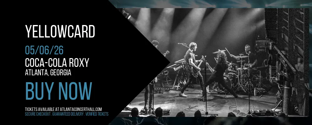 Yellowcard at Coca-Cola Roxy