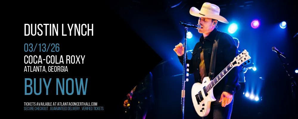 Dustin Lynch at Coca-Cola Roxy