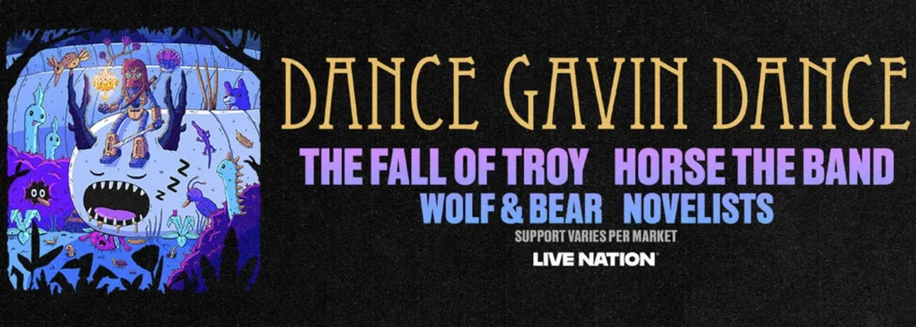 Dance Gavin Dance & The Fall of Troy at Coca-Cola Roxy