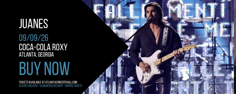 Juanes at Coca-Cola Roxy