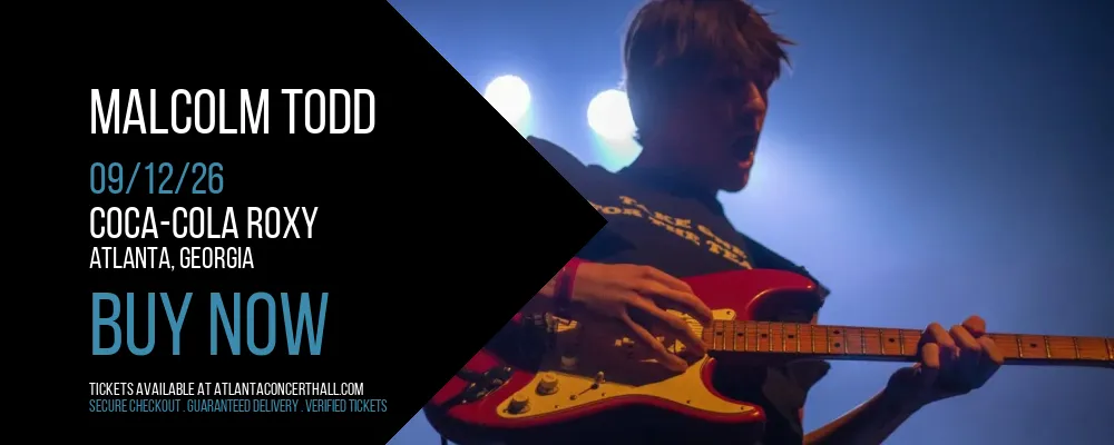 Malcolm Todd at Coca-Cola Roxy