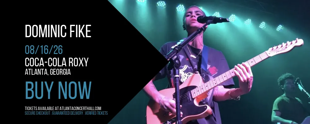 Dominic Fike at Coca-Cola Roxy