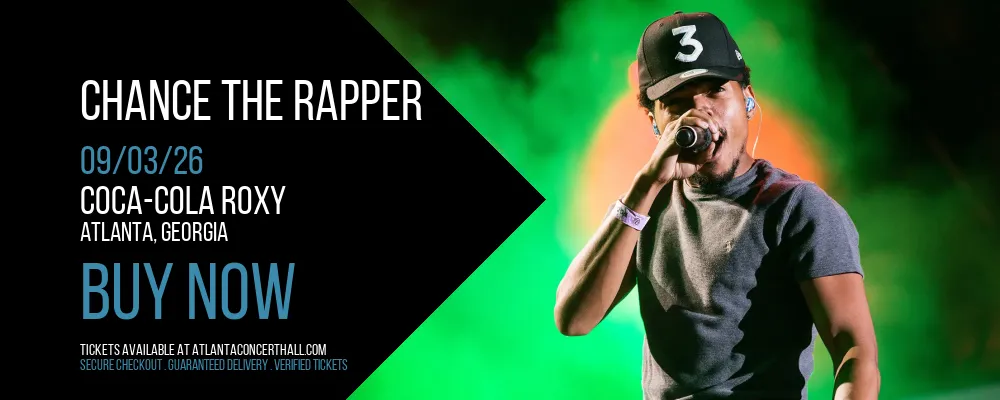 Chance The Rapper at Coca-Cola Roxy