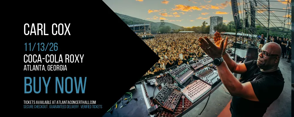 Carl Cox at Coca-Cola Roxy